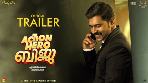 Action Hero Biju Official Trailer HD With Subtitles | Nivin Pauly ...