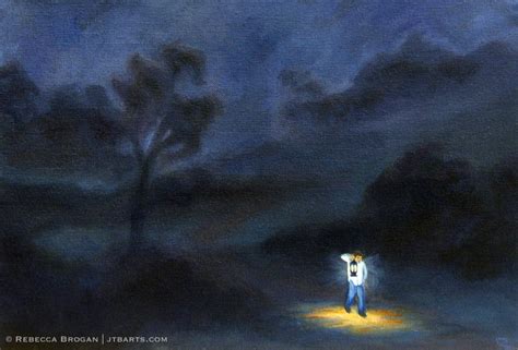 Lamp to My Feet, Light for My Path (Psalm 119:105) – John The Baptist Artworks