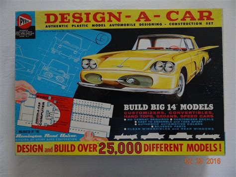 VINTAGE COLLECTABLE RARE MODEL CAR KIT PYRO DESIGN A CAR | Model cars ...