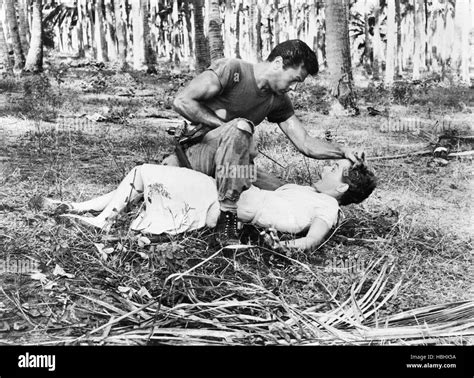 BEACHHEAD, Tony Curtis (top), Mary Murphy, 1954 Stock Photo - Alamy