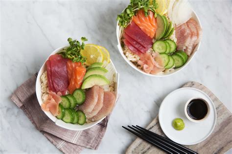 Brown Rice Chirashi Bowl — Salt & Wind Travel