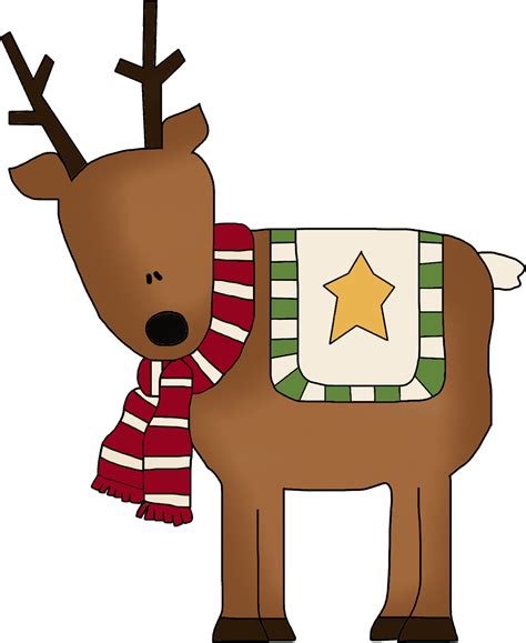 Free Reindeer Clipart: 10 Cute Reindeer & Rudolph Reindeer