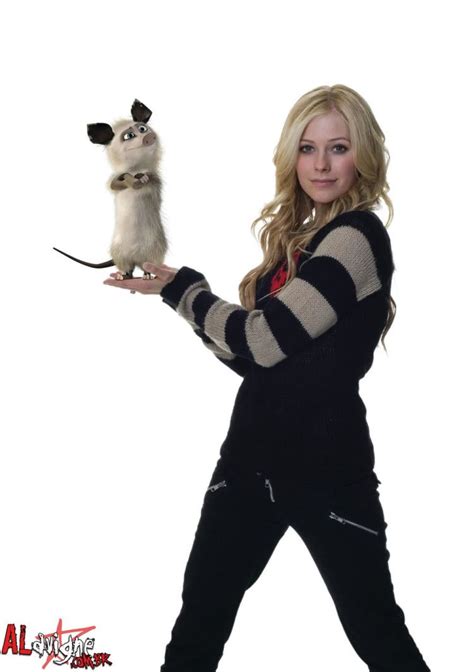 Avril Lavigne was the voice of Heather in Over The Hedge Avril Levigne ...