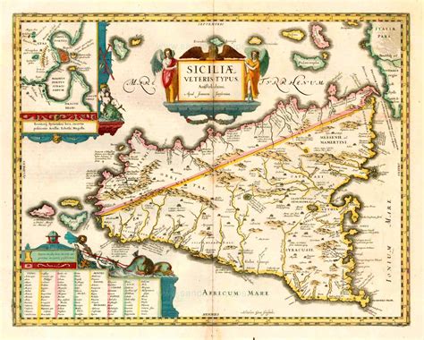 Mappa Sicilia Antica