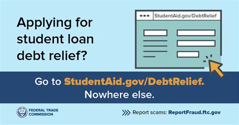 Now that the student loan debt relief application is open, spot the scams | Military Consumer