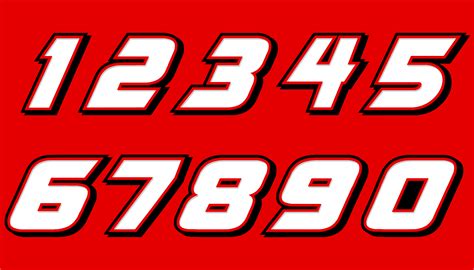 Rick Ware Racing Numberset | Stunod Racing