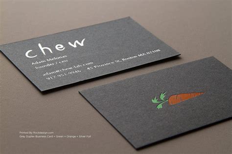 Awesome Restaurant Business Card Design