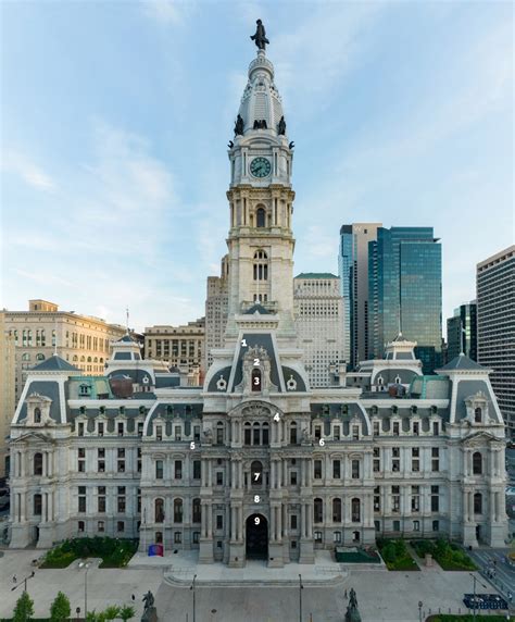 Philadelphia City Hall sculpture guide: Themes and origin of hundreds of carvings - On top of ...