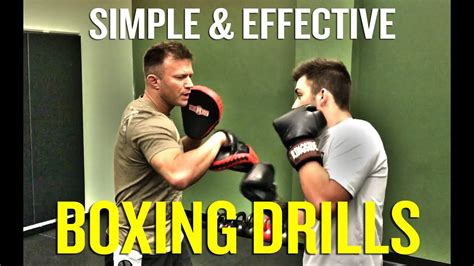 Simple & Effective Boxing Drills - YouTube