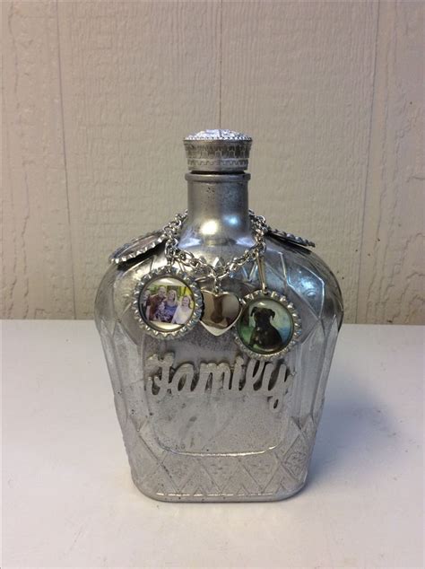 Crown Royal Bottle | Crown royal bottle, Bottles decoration, Altered ...