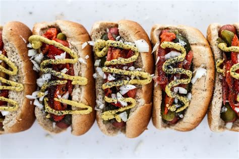 Burger & Hot Dog Recipes | Hot dog recipes, Hot dogs, Chicago style hot dog