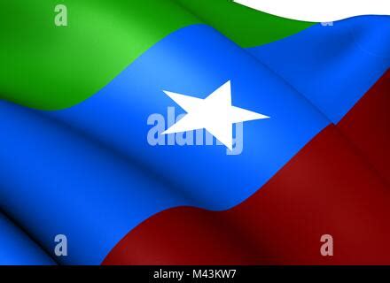 Flag of Ogaden. Close Up Stock Photo - Alamy