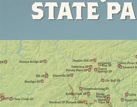 State Parks Tagged "Pennsylvania" - Best Maps Ever