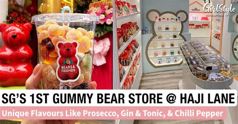 Bears & Friends: First Gummy Bear Specialty Store In Singapore At Haji Lane