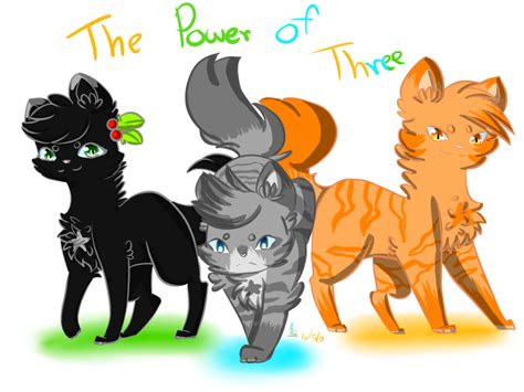 The power of three - Warrior cats by Neko-Love156 on DeviantArt