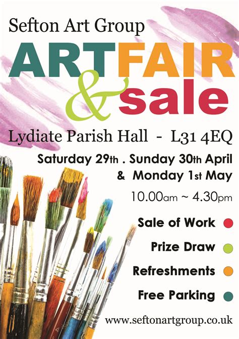 Lydiate Parish Hall: Sefton Art Group's Spring Exhibition