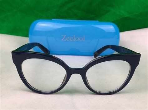 Zeelool Women's Stylish Cat Eye Glasses Frame With Clear Lens | eBay