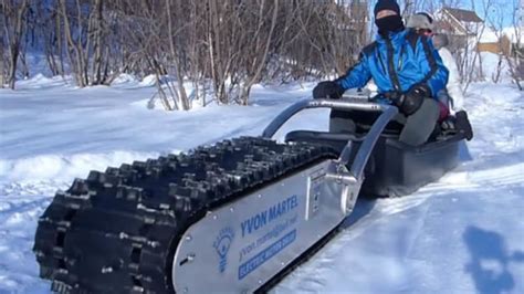 MTT-136 treaded electric sled is far more awesome than its name | Autoblog