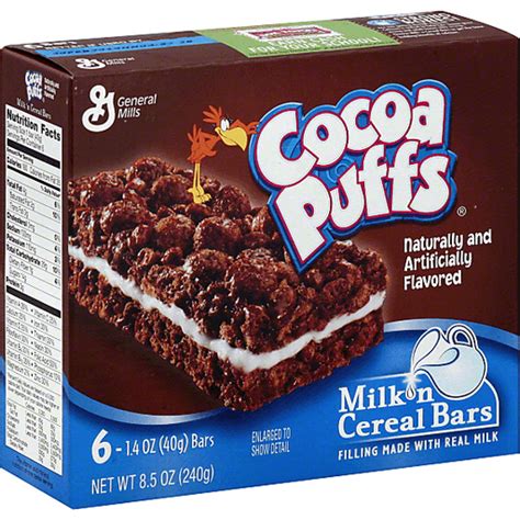 Cocoa Puffs Milk N Cereal Bars | Cereal | Edwards Food Giant