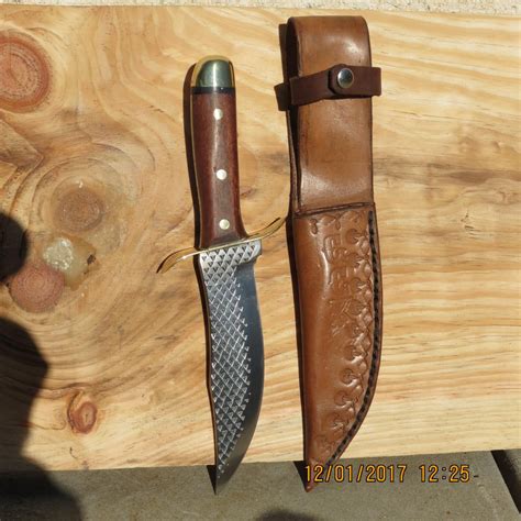 Hunting knife made from a rasp. - Shooters Forum