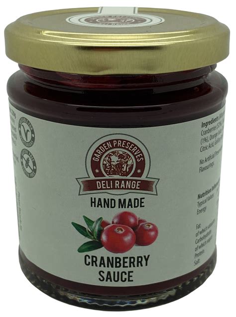 Cranberry Sauce – Garden Preserves Ltd