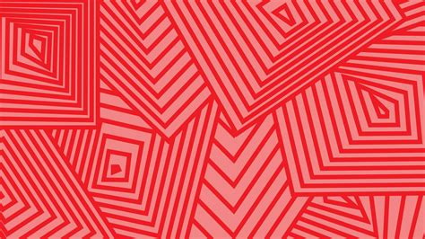 Modern abstract geometric lines pattern red color vector background ...