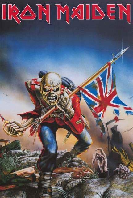 Iron Maiden The Trooper Album Cover Poster 24x36 | Iron maiden the trooper, Iron maiden posters ...