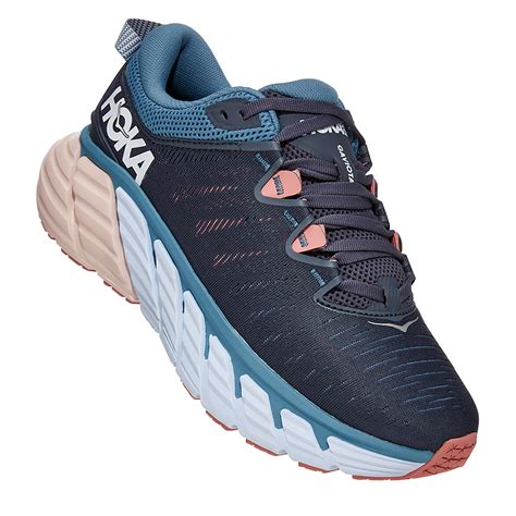 Hoka Womens Gaviota 3 **Medium Width** - Ombre Blue/ Rosette | Cleary's Shoes & Boots