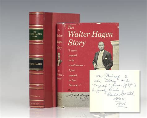 The Walter Hagen Story By The Haig First Edition Signed