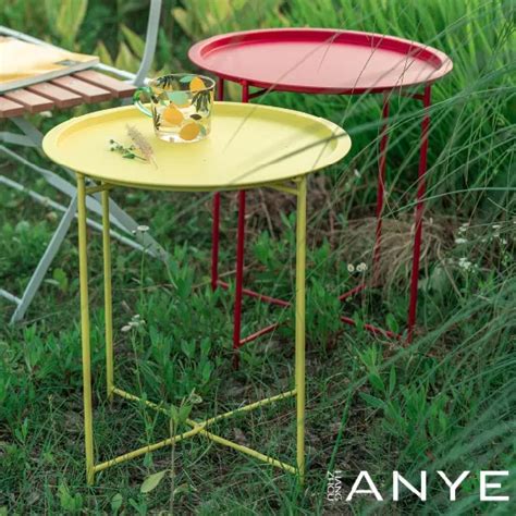 Weather Resistant Metal Furniture Removable Tray Top Outdoor Garden Tea Coffee Table - China ...