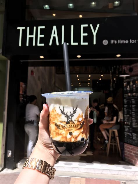 Brown Sugar Boba - The Alley | Bubble tea, Bubble milk tea, Cafe food