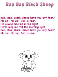 Baa Baa Black sheep