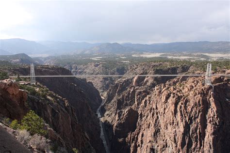 Royal Gorge Bridge, Colorado, USA - highest in the world from 1929 to ...