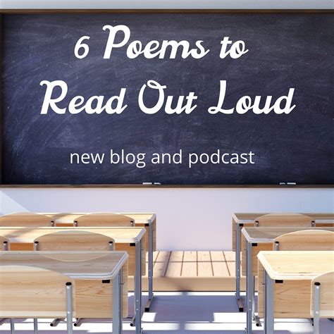 6 Poems to Read Out Loud