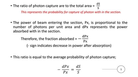 Beer's law -Derivation & Deviations | PPT