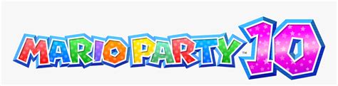 Mario Party 10 Logo - Mario Party 10 Title, HD Png Download - kindpng