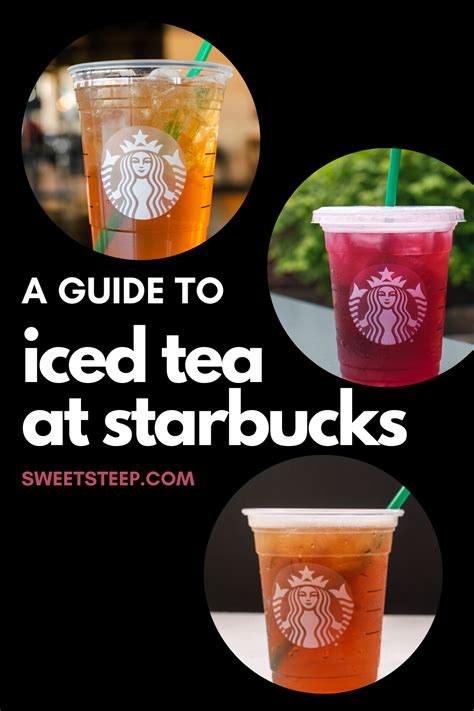 Starbucks Iced Tea Menu: Everything you Need to Know | Iced tea drinks ...