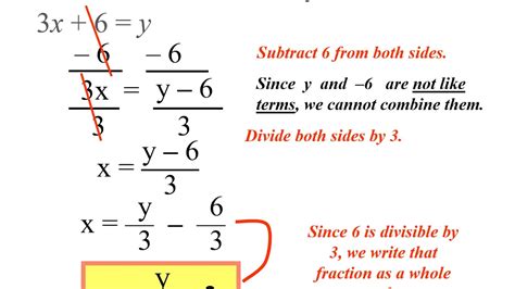 Literal Equations - YouTube