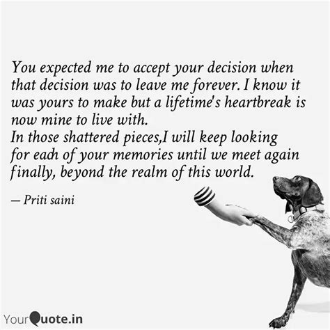 You expected me to accept... | Quotes & Writings by Priti Saini | YourQuote