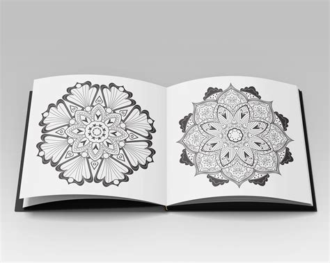 Coloring Book Design with Gorgeous Mandalas on Behance