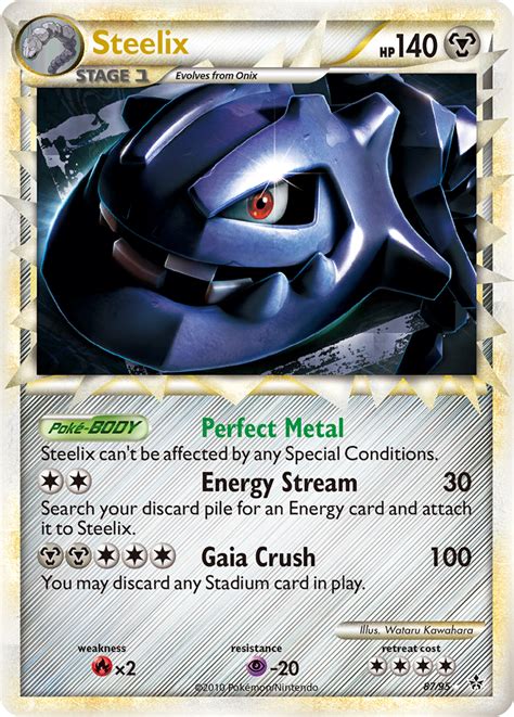 Steelix 87 (HS—Unleashed 2010) Pokemon Card