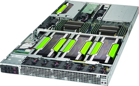 1U Tesla GPU Server - Dense server with 4 GPUs