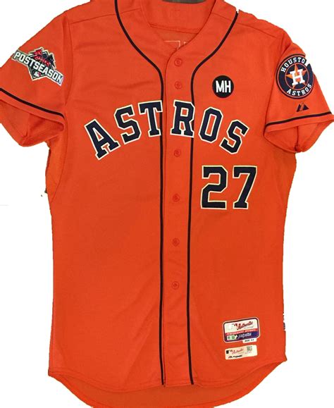 Lot Detail - 2015 Jose Altuve Postseason Game Worn Houston Astros ...