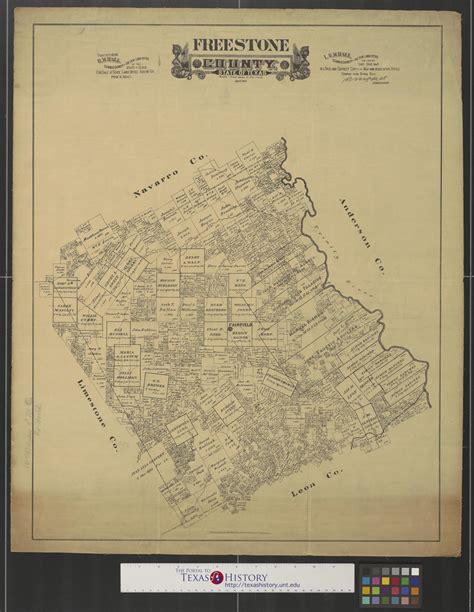 Freestone County, State of Texas. - The Portal to Texas History