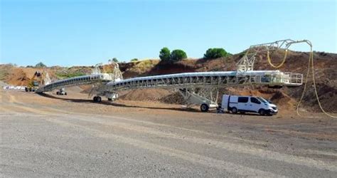 Mobile Belt Conveyor System, Capacity: 100 kg per ft at Rs 200000/piece in Ahmedabad