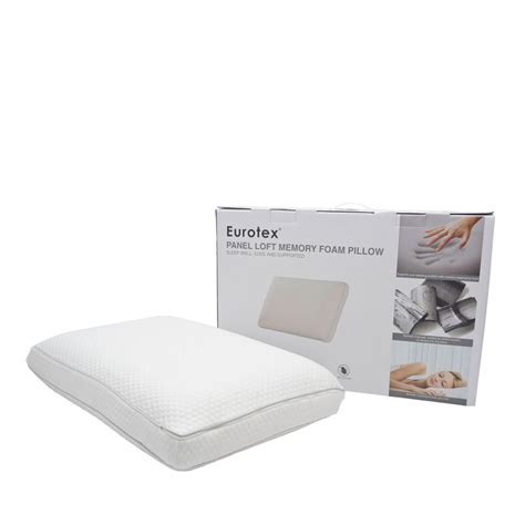 Eurotex Panel Loft Memory Foam Pillow | Shopee Singapore