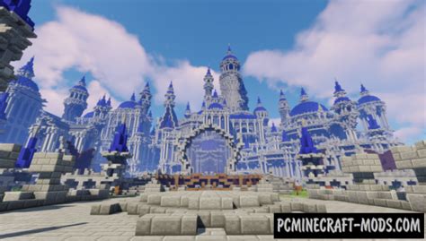 Server Hub - Castle Map For Minecraft 1.20.4, 1.20.2 | PC Java Mods