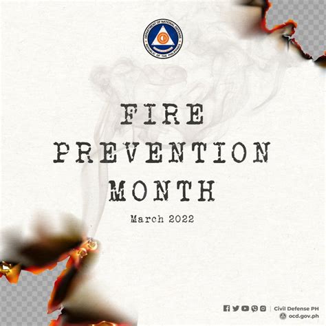 March 2022 is Fire Prevention Month - DAVAO LIFE