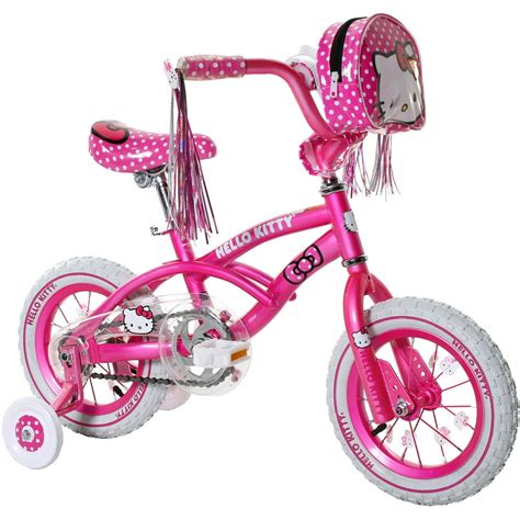 12" Hello Kitty Girls' Bike, Pink - Walmart.com - Walmart.com