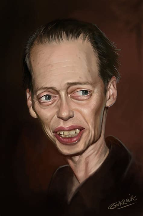 Steve Buscemi | Celebrity caricatures, Caricature, Funny caricatures